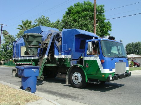 Professional garden waste removal team at work in Earls Court